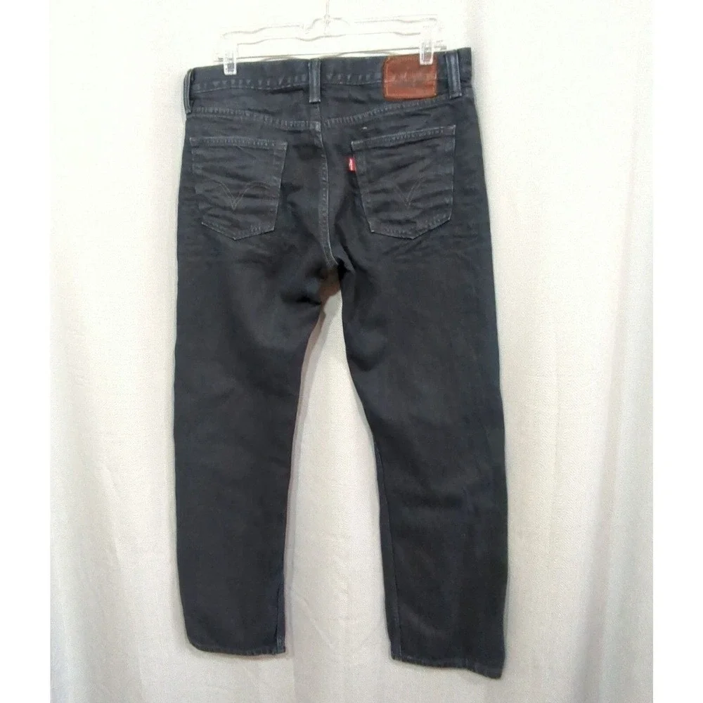 Levis 514 Jeans Mens‎ 34x32 Slim Straight Dark Wash